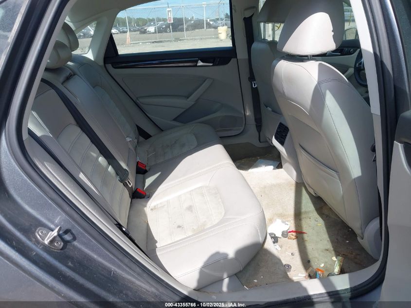 2015 Volkswagen Passat 2.0L Tdi Sel Premium VIN: 1VWCV7A3XFC095462 Lot: 43355766