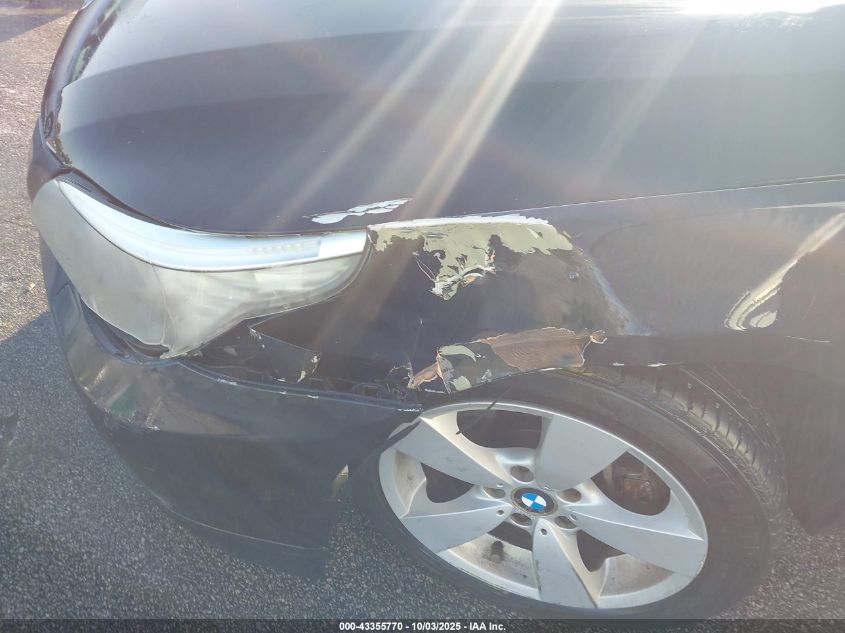 2008 BMW 528Xi VIN: WBANV135X8CZ50975 Lot: 43355770