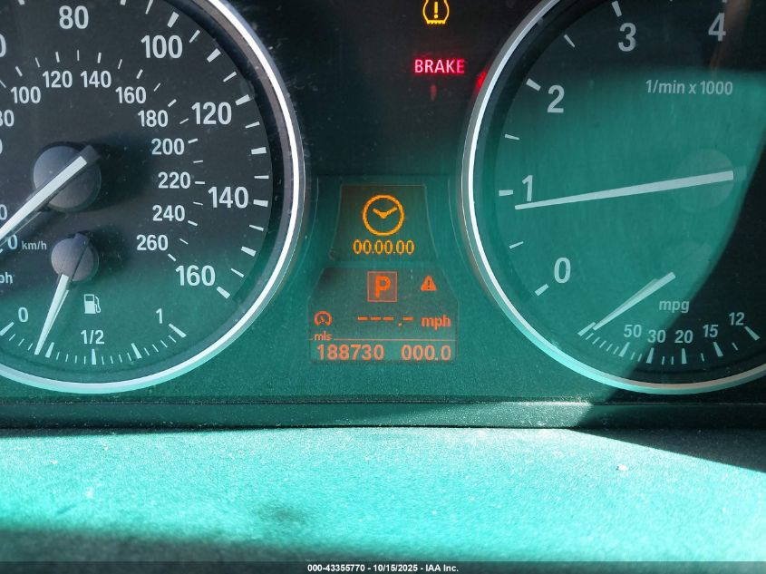 2008 BMW 528Xi VIN: WBANV135X8CZ50975 Lot: 43355770