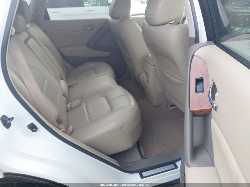 2014 Nissan Murano Le VIN: JN8AZ1MW5EW507760 Lot: 43355806