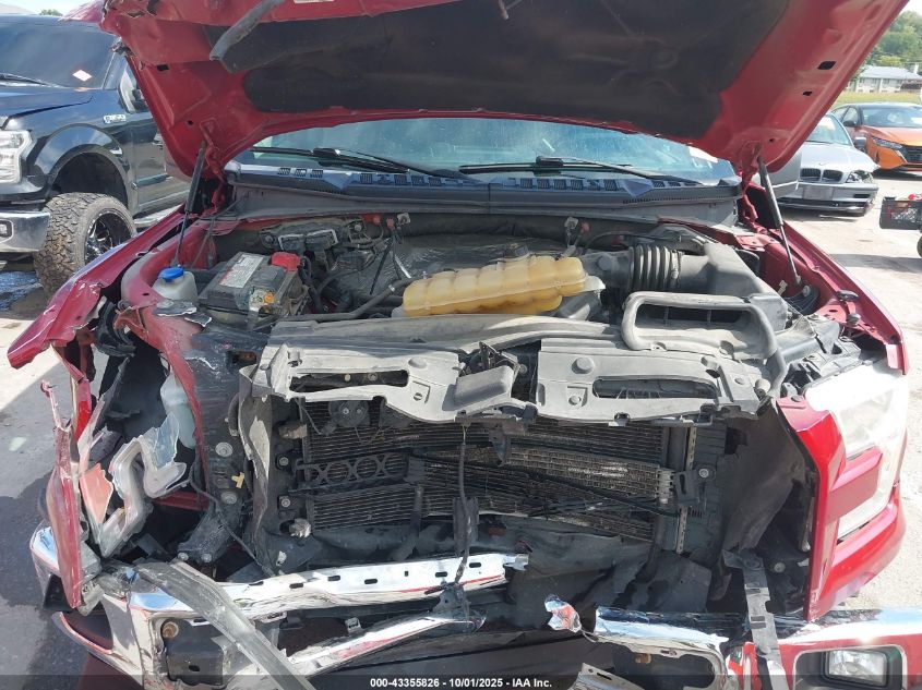 2017 Ford F-150 Xlt VIN: 1FTEW1EF4HFB09271 Lot: 43355826