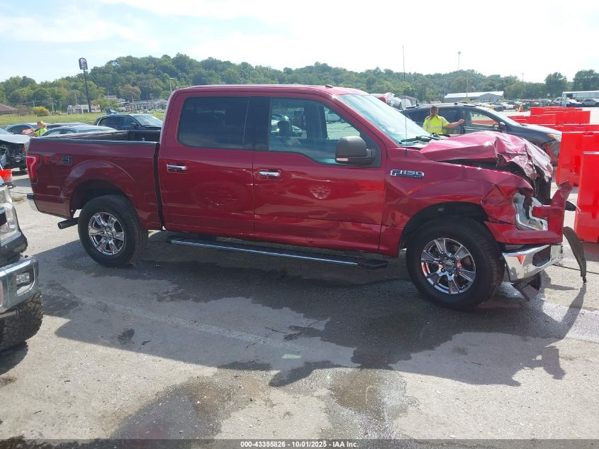 2017 Ford F-150 Xlt VIN: 1FTEW1EF4HFB09271 Lot: 43355826