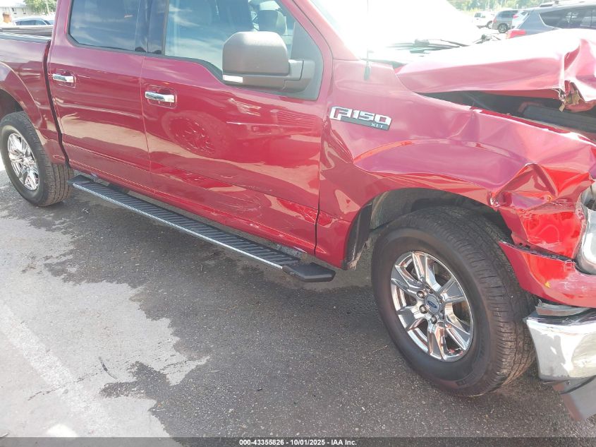 2017 Ford F-150 Xlt VIN: 1FTEW1EF4HFB09271 Lot: 43355826