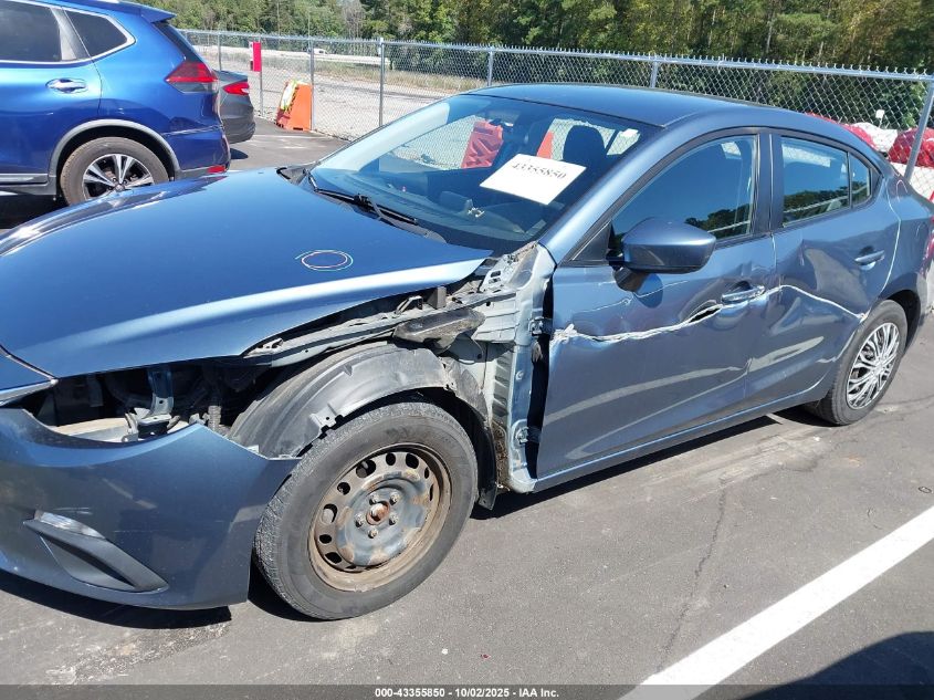 2014 Mazda Mazda3 I Sport VIN: JM1BM1U70E1123163 Lot: 43355850