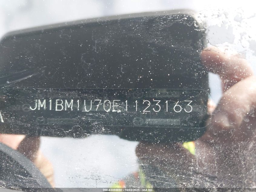 2014 Mazda Mazda3 I Sport VIN: JM1BM1U70E1123163 Lot: 43355850