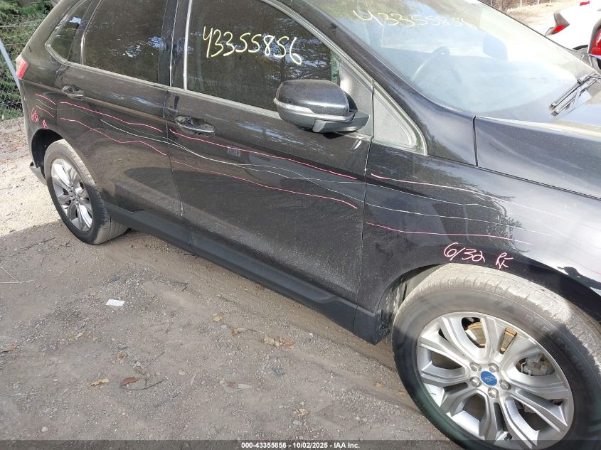 2019 Ford Edge Titanium VIN: 2FMPK3K96KBB34546 Lot: 43355856