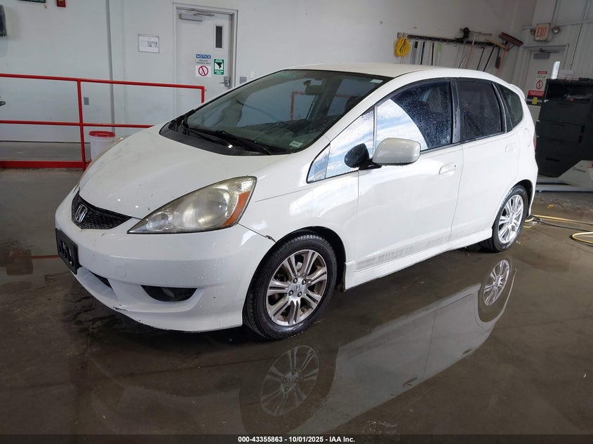 JHMGE886X9S012244 2009 HONDA FIT photo no. 2
