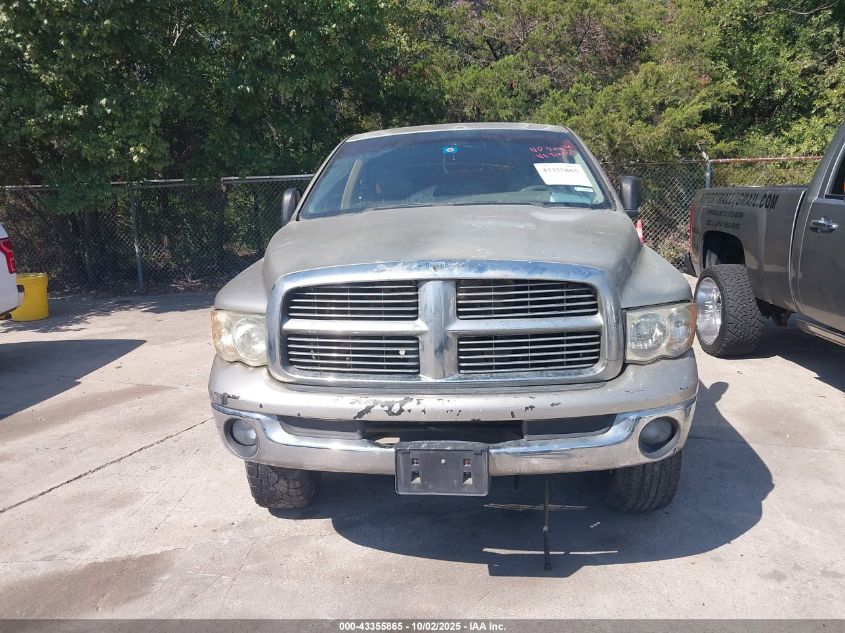2005 Dodge Ram 2500 Slt/Laramie VIN: 3D7KR28C65G757017 Lot: 43355865