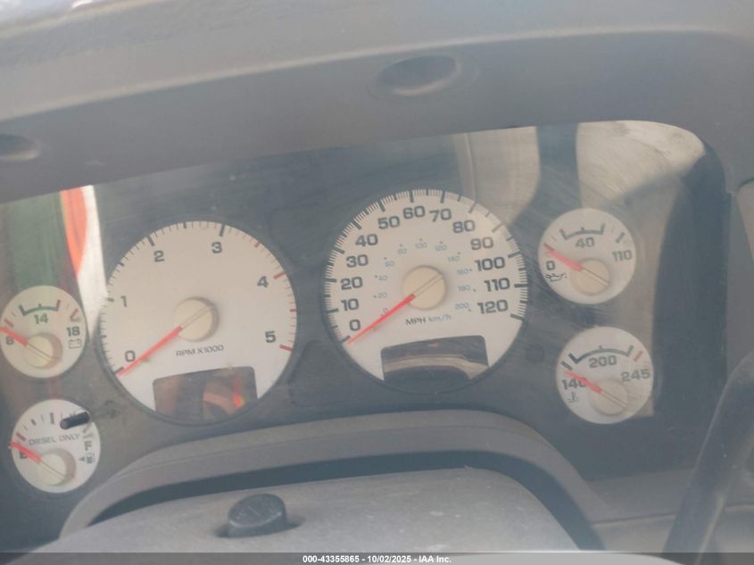 2005 Dodge Ram 2500 Slt/Laramie VIN: 3D7KR28C65G757017 Lot: 43355865