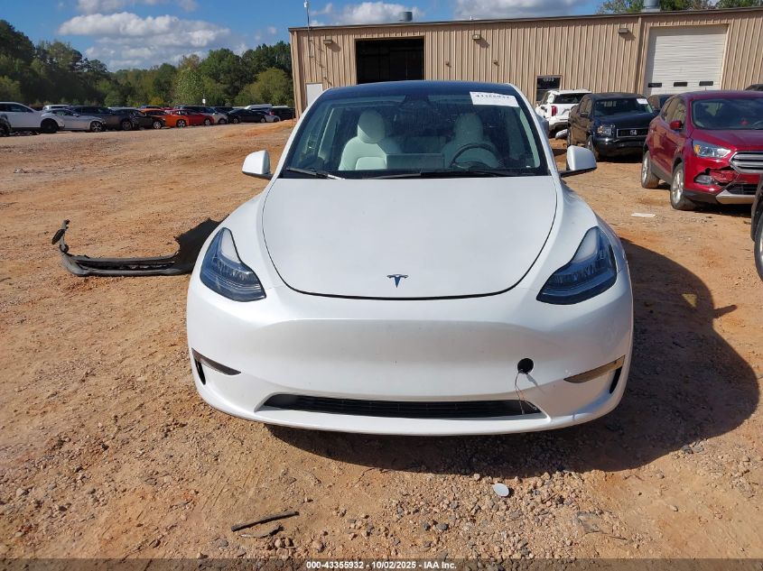 2023 Tesla Model Y Awd/Long Range Dual Motor All-Wheel Drive VIN: 7SAYGDEE3PA156622 Lot: 43355932