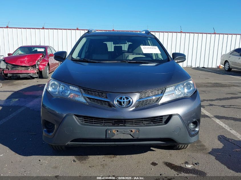 2013 Toyota Rav4 Le VIN: JTMBFREV6D5007480 Lot: 43355936