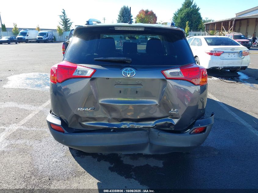 2013 Toyota Rav4 Le VIN: JTMBFREV6D5007480 Lot: 43355936