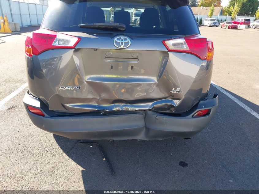 2013 Toyota Rav4 Le VIN: JTMBFREV6D5007480 Lot: 43355936