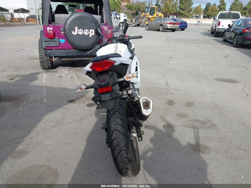 2015 Kawasaki Ex300 B VIN: JKAEX8B15FDA20491 Lot: 43355942