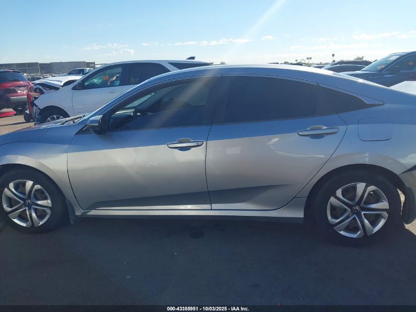 2018 Honda Civic Lx VIN: 19XFC2F57JE009660 Lot: 43355951