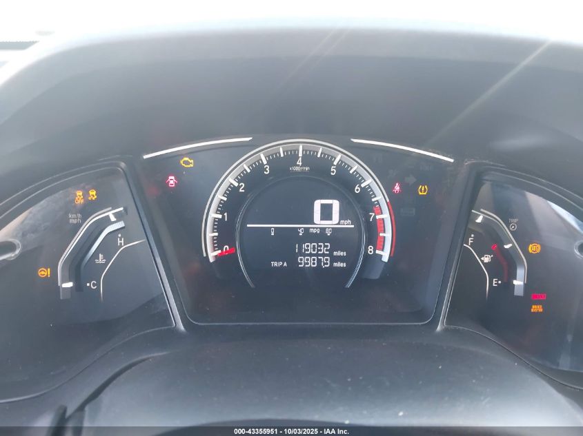 2018 Honda Civic Lx VIN: 19XFC2F57JE009660 Lot: 43355951