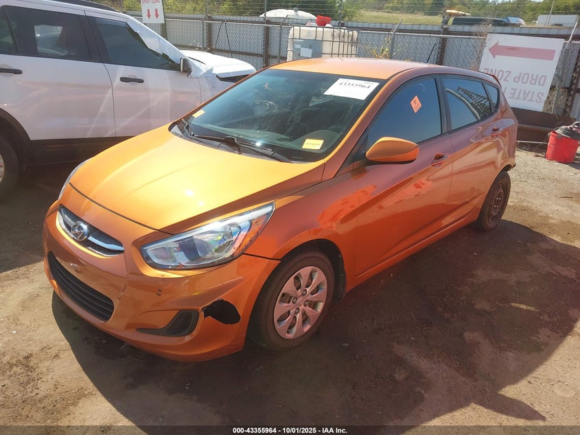 2016 HYUNDAI ACCENT SE - KMHCT5AE7GU295933