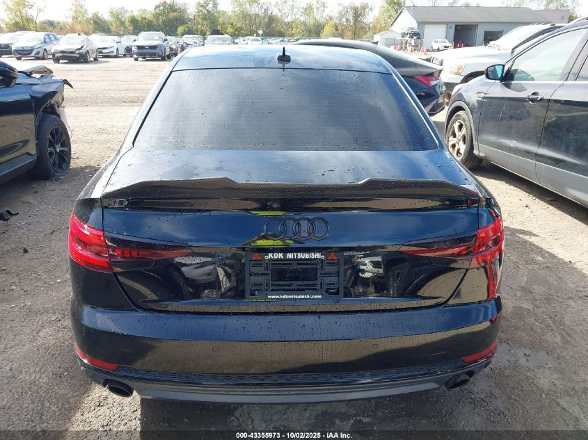2017 Audi A4 2.0T Premium VIN: WAUENAF48HN032584 Lot: 43355973