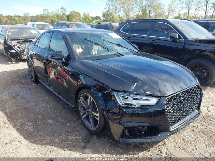 2017 Audi A4 2.0T Premium VIN: WAUENAF48HN032584 Lot: 43355973