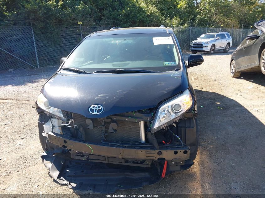 2017 Toyota Sienna Xle Premium 8 Passenger VIN: 5TDYZ3DCXHS845459 Lot: 43356036