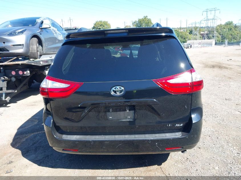 2017 Toyota Sienna Xle Premium 8 Passenger VIN: 5TDYZ3DCXHS845459 Lot: 43356036