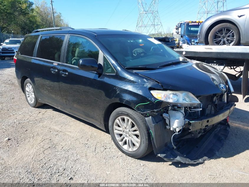 TOYOTA SIENNA 2017. Lot# 43356036. VIN 5TDYZ3DCXHS845459. Photo 1