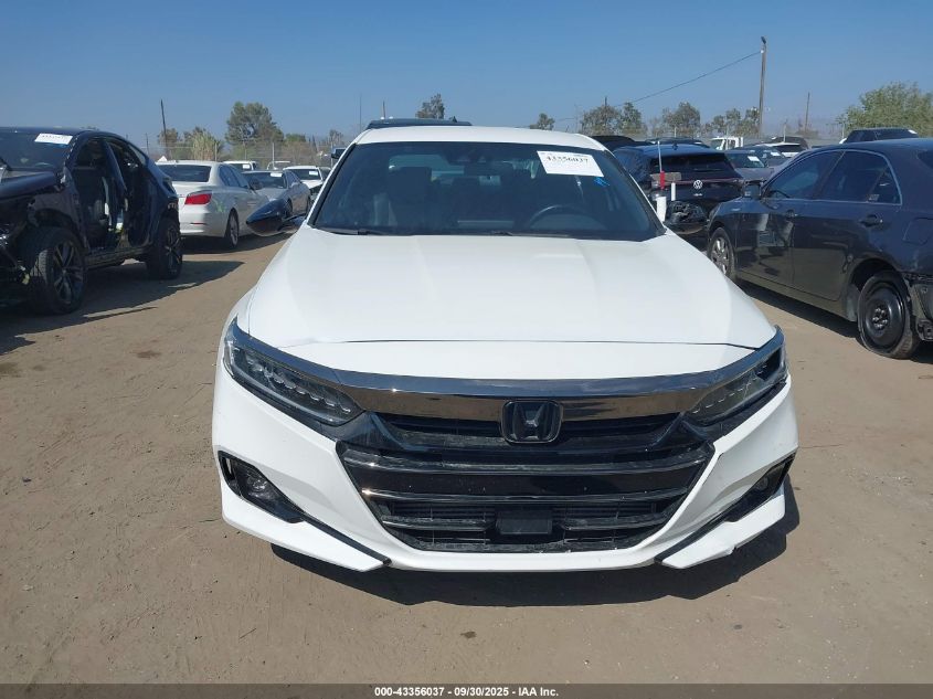 2021 Honda Accord Sport VIN: 1HGCV1F34MA105602 Lot: 43356037