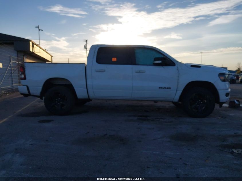 2020 Ram 1500 Big Horn 4X4 5'7 Box VIN: 1C6SRFFT3LN159452 Lot: 43356044