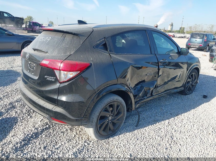 2022 HONDA HR-V AWD SPORT - 3CZRU6H13NM705109