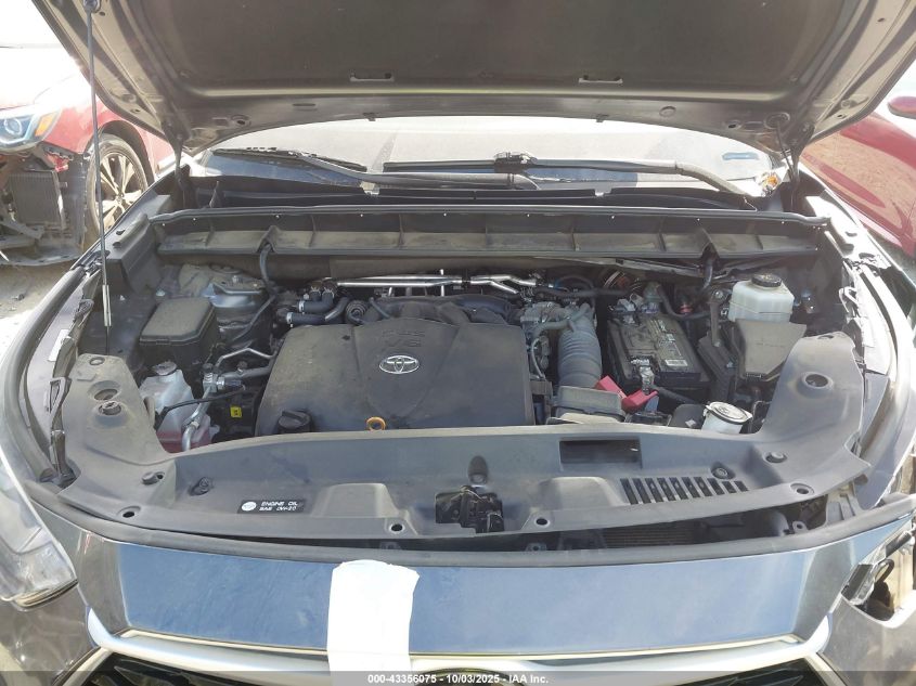 2021 Toyota Highlander Xle VIN: 5TDGZRBH3MS072874 Lot: 43356075