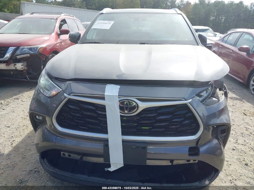 2021 Toyota Highlander Xle VIN: 5TDGZRBH3MS072874 Lot: 43356075