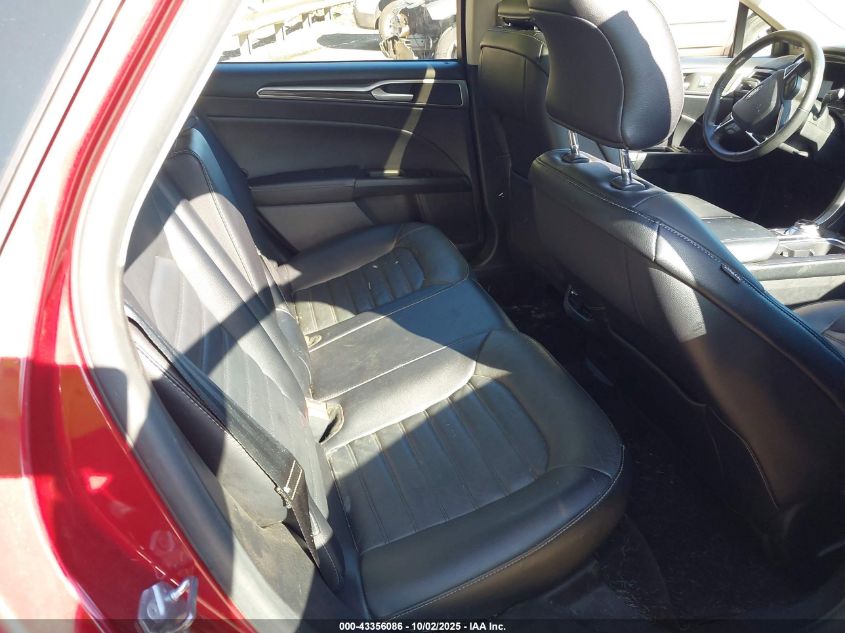 2017 Ford Fusion Se VIN: 3FA6P0HD1HR309314 Lot: 43356086