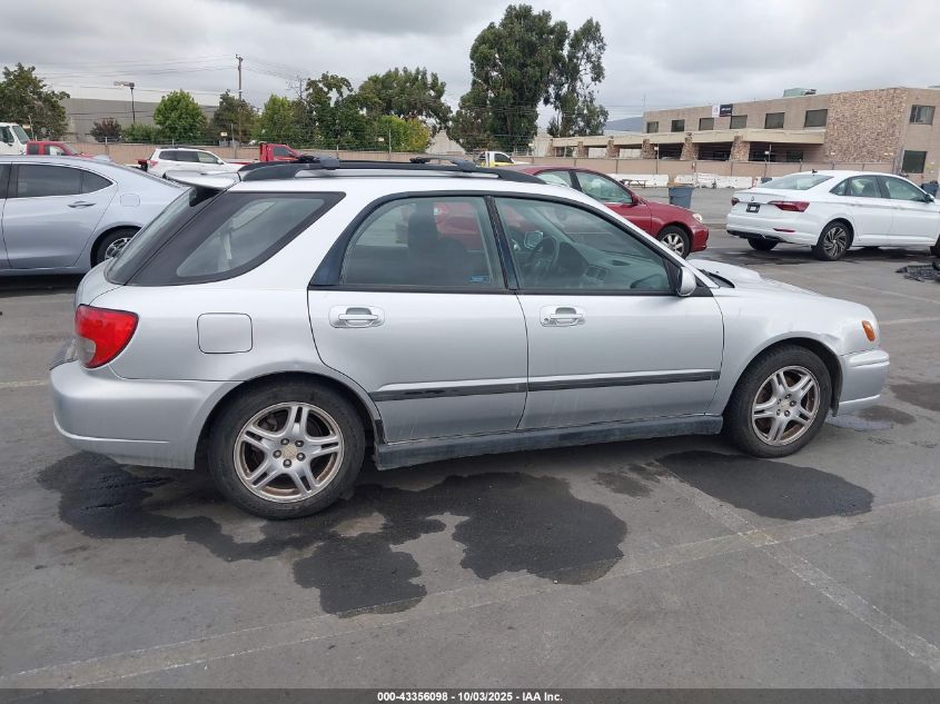 2002 Subaru Impreza Wrx VIN: JF1GG29692H807026 Lot: 43356098