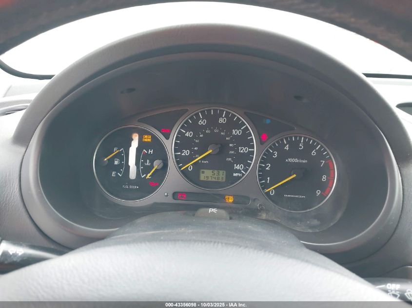 2002 Subaru Impreza Wrx VIN: JF1GG29692H807026 Lot: 43356098