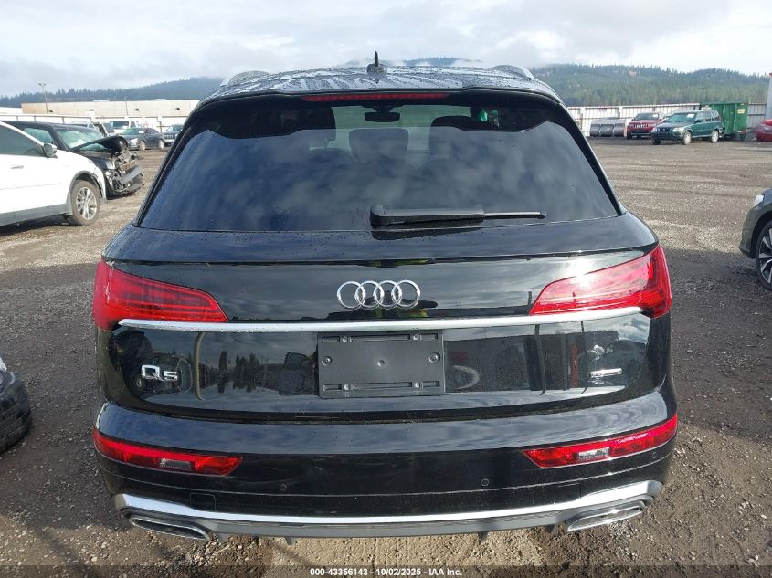 2022 Audi Q5 Premium Plus 45 Tfsi S Line Quattro S Tronic VIN: WA1EAAFY3N2131189 Lot: 43356143