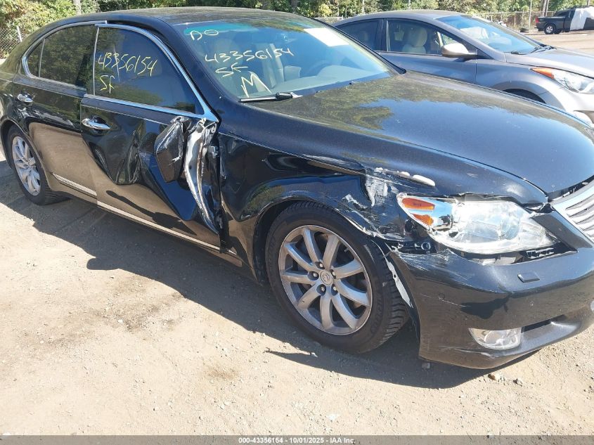 2010 Lexus Ls 460 L VIN: JTHDL5EF9A5001265 Lot: 43356154