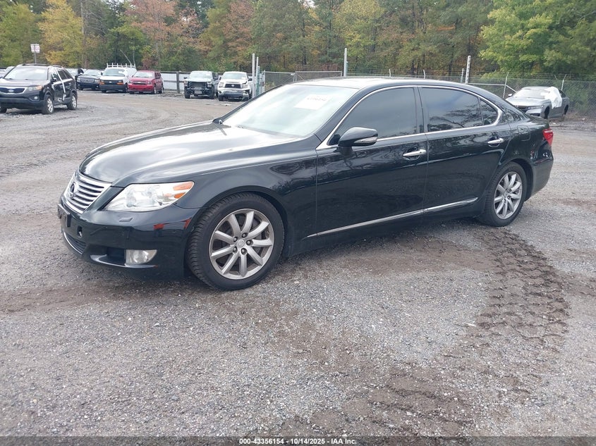 Vin: jthdl5ef9a5001265, lot: 43850875, lexus ls 460 l 20102