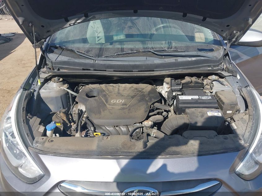 2017 Hyundai Accent Se VIN: KMHCT4AE0HU219904 Lot: 43356183