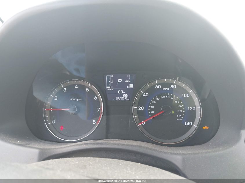 2017 Hyundai Accent Se VIN: KMHCT4AE0HU219904 Lot: 43356183