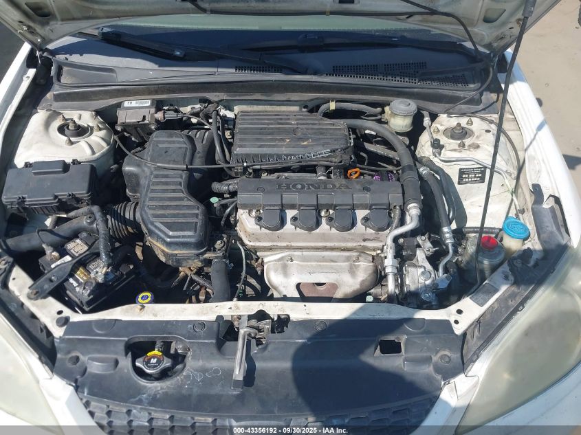 2005 Honda Civic Lx VIN: 1HGEM22555L039804 Lot: 43356192