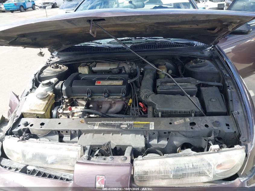 1998 Saturn Sl2 VIN: 1G8ZK5273WZ230137 Lot: 43356214