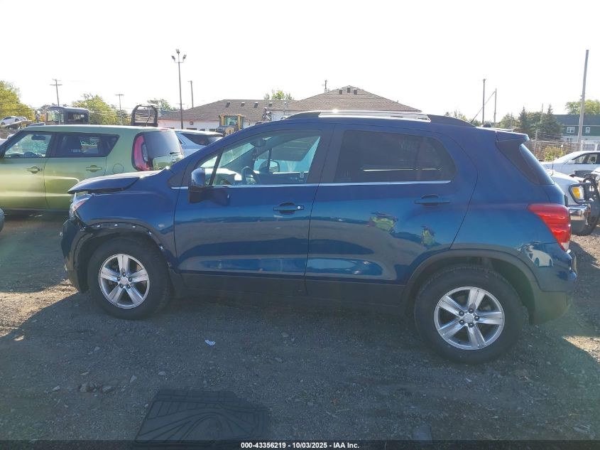2020 Chevrolet Trax Awd Lt VIN: 3GNCJPSB2LL206789 Lot: 43356219
