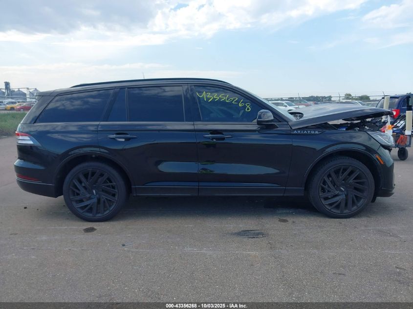 2025 Lincoln Aviator Black Label VIN: 5LM5J9XCXSGL01577 Lot: 43356268
