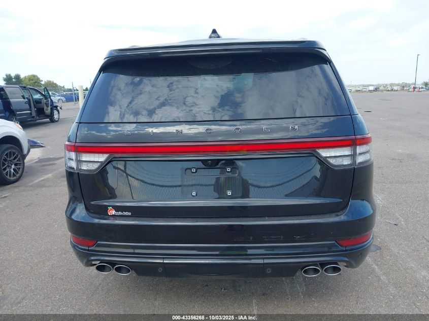 2025 Lincoln Aviator Black Label VIN: 5LM5J9XCXSGL01577 Lot: 43356268