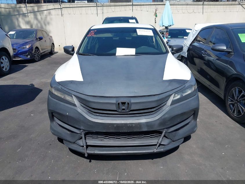 2016 Honda Accord Lx VIN: 1HGCR2F33GA067780 Lot: 43356272