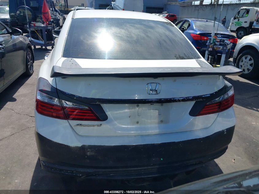 2016 Honda Accord Lx VIN: 1HGCR2F33GA067780 Lot: 43356272