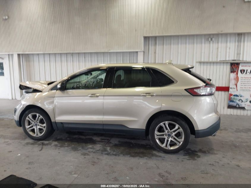 2018 Ford Edge Titanium VIN: 2FMPK3K95JBB73806 Lot: 43356287