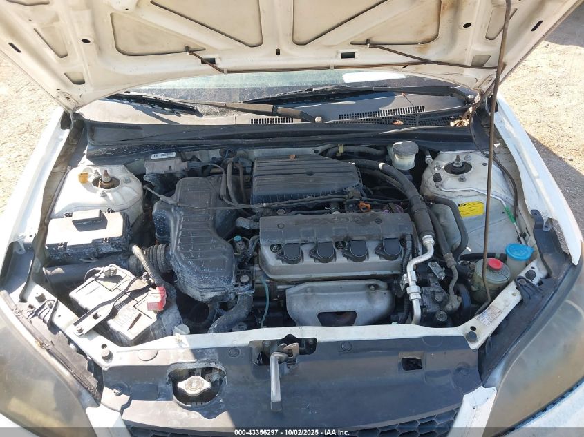 2005 Honda Civic Lx VIN: 1HGEM22555L050995 Lot: 43356297