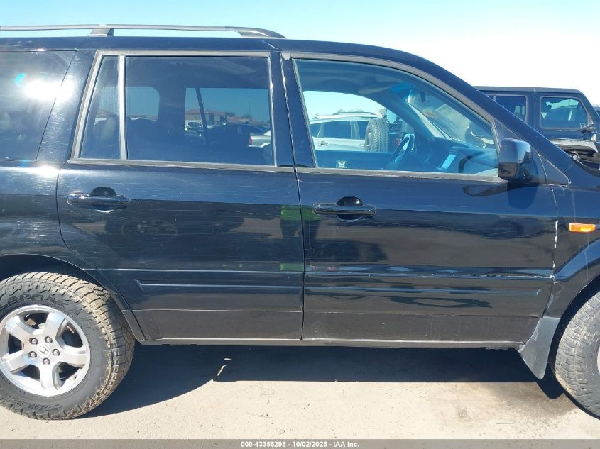 2008 Honda Pilot Ex-L VIN: 5FNYF28718B020690 Lot: 43356298