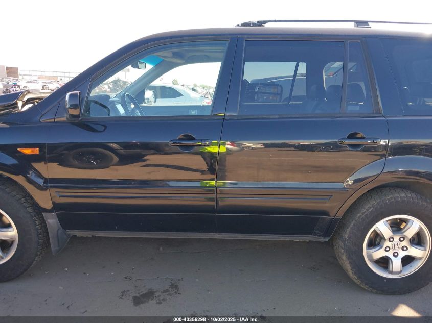 2008 Honda Pilot Ex-L VIN: 5FNYF28718B020690 Lot: 43356298